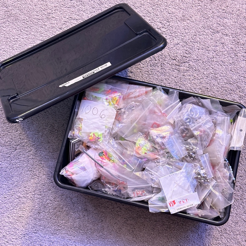 A Box Full of Body Jewelry